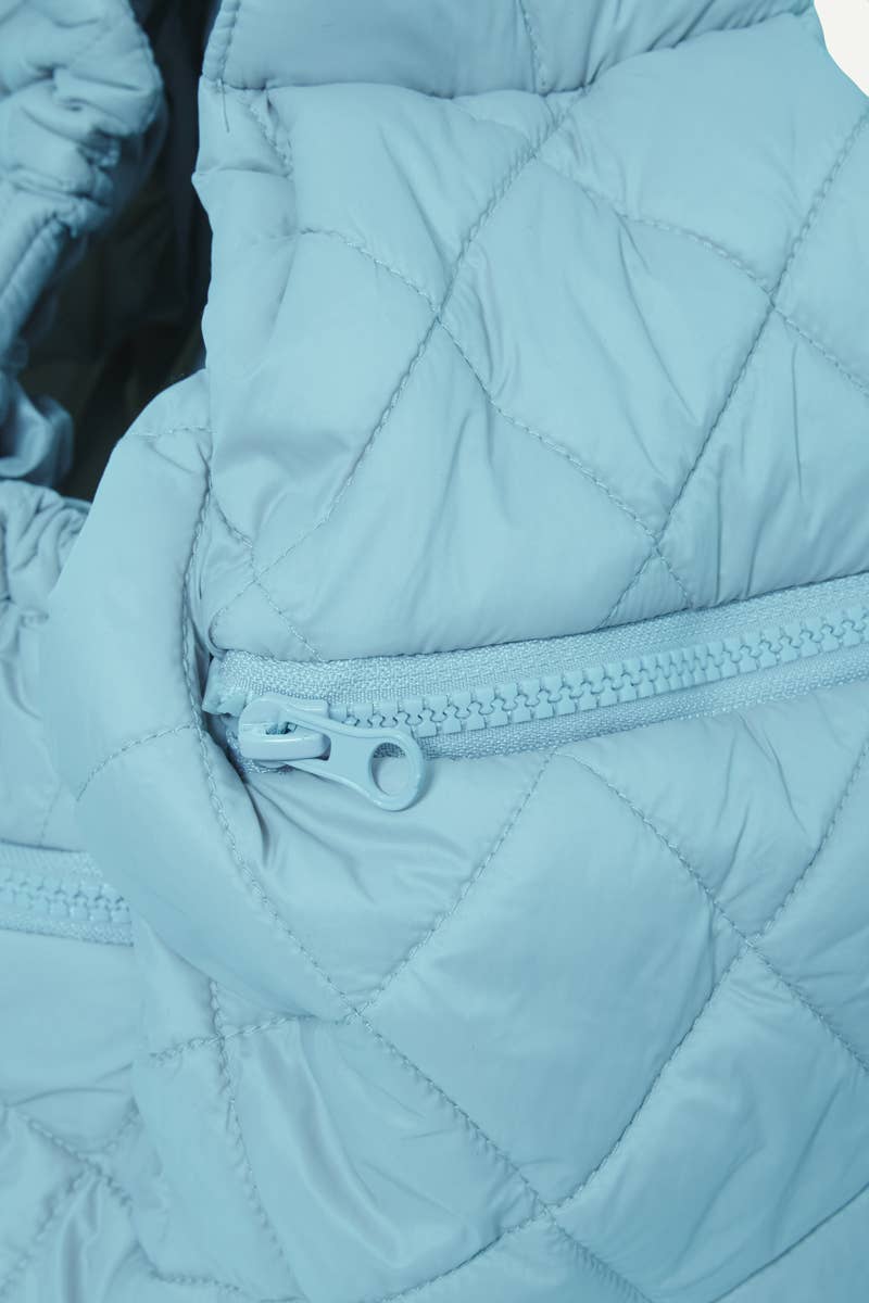 Eco Packable Sling Carrier in Sky Blue for Dogs