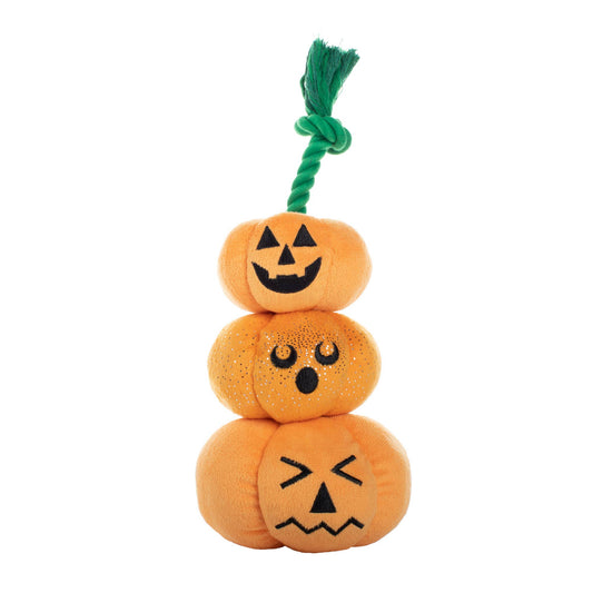 Stack-O-Lantern Plush Dog Toy