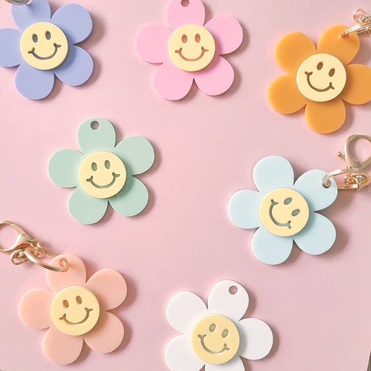 felt in bloom - keychain