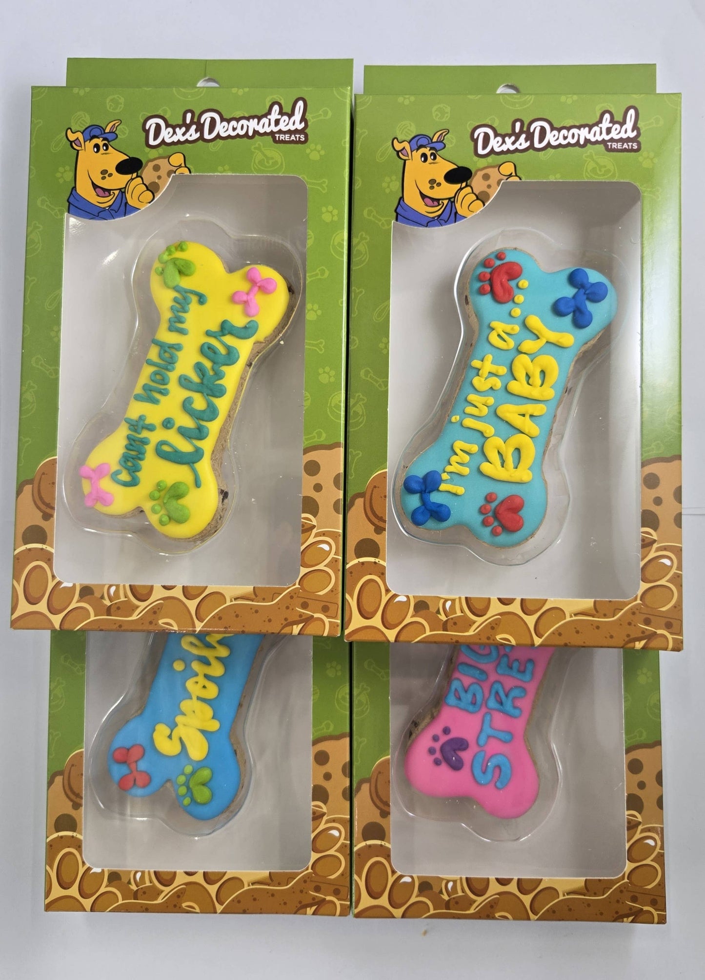 Large Dog Message Bones