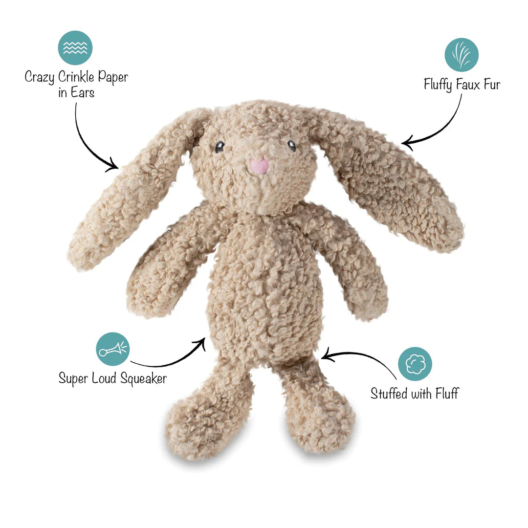 “Honey Bunny” Dog Toy
