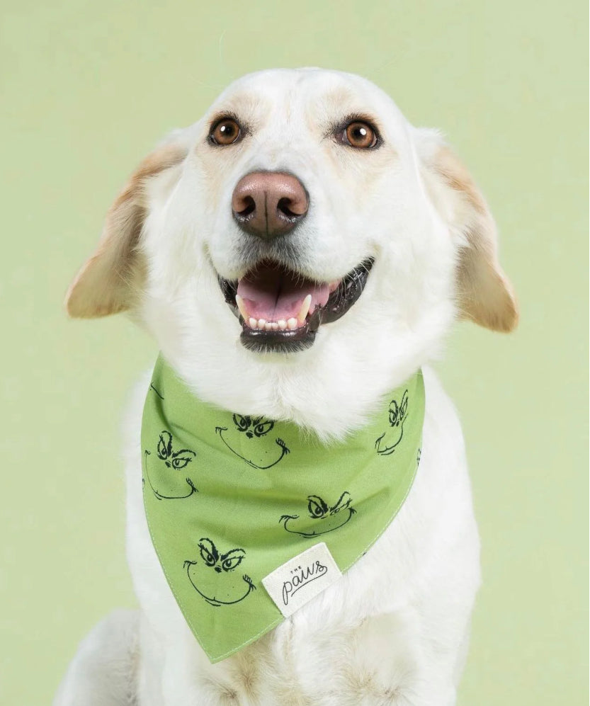 the paws - the grinch bandana