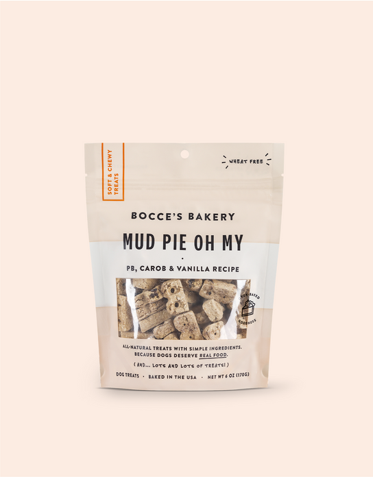 Bocce's Bakery - Mud Pie Oh My Treat Soft & Chewy Treat