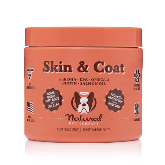 natural dog company - skin & coat chews