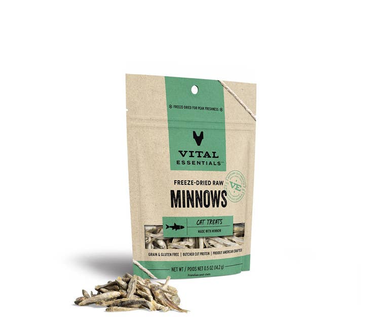 Pet Palette Distribution - Vital Essentials Minnows FD Cat Treats