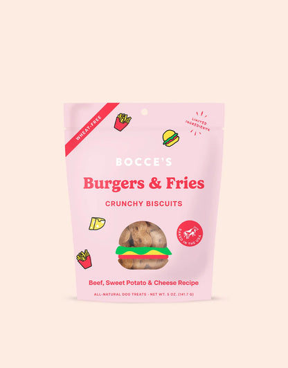Bocce’s Burgers & Fries Crunchy Biscuits 5oz
