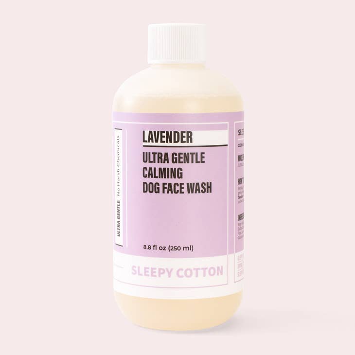 Sleepy Cotton - Ultra Gentle Calming Dog Face Wash (Lavender)