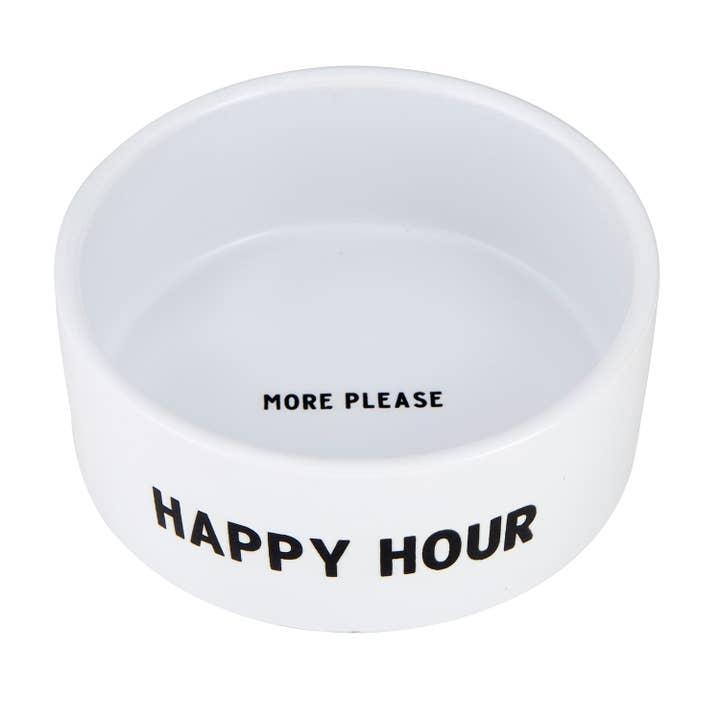 ceramic happy hour bowl