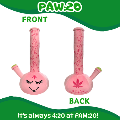 Harmony Bong, Parody Plush Squeaky 420 Dog Toy