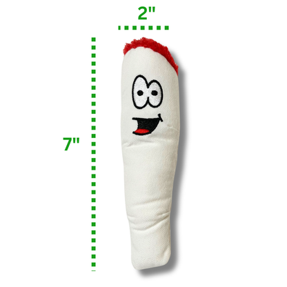 Jay the Joint, Parody Plush Squeaker 420 Dog Toy