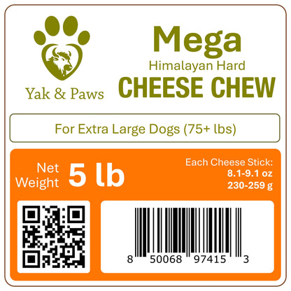 Yak Cheese Dog Chews