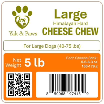 Yak Cheese Dog Chews