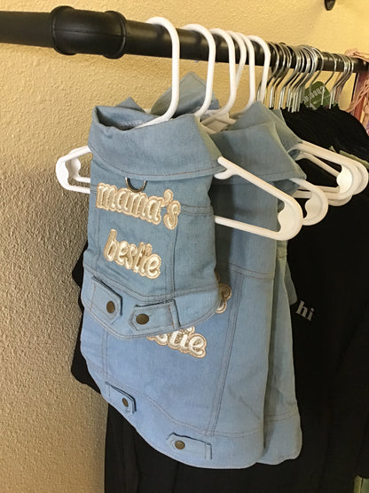 mama’s bestie denim vest