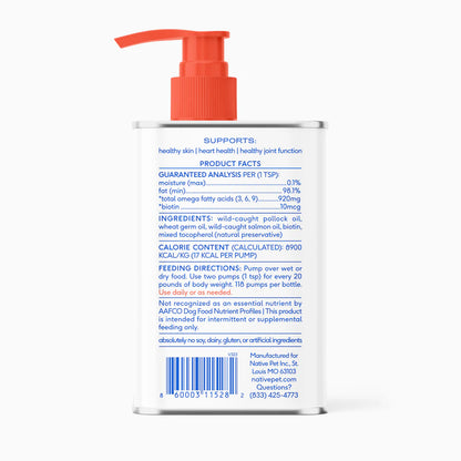 native pet - omega oil