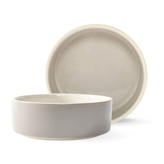 Petshop by Fringe Studio - Medium Pet Bowl Minimal Cocoa