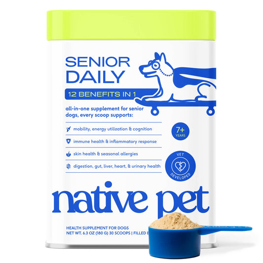 Senior Daily 12-in-1 Multivitamin Powder Supplement for Dogs