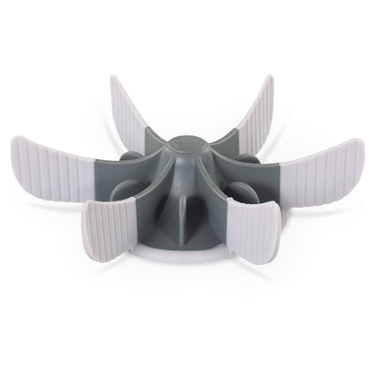 Messy Mutts Slow Feeder Bowl Insert w/Suction Cool Grey 7x2