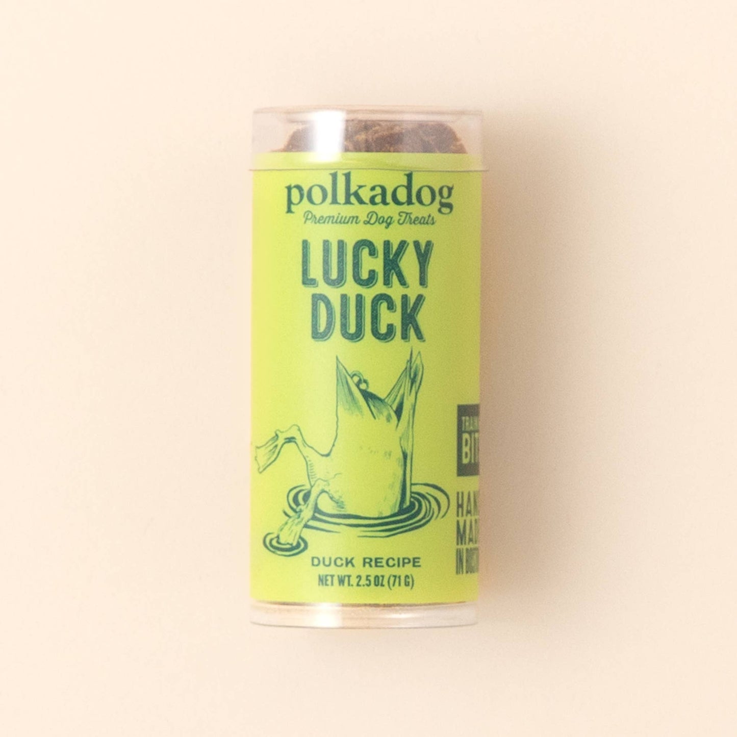 Polkadog Lucky Duck Training Bits Crunchy Dog and Cat Treats
