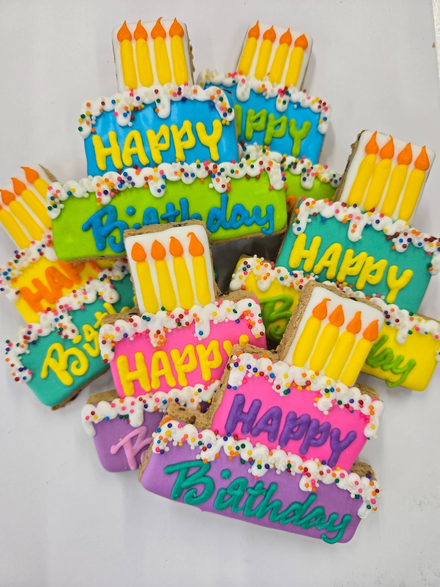 Large Happy Birthday Cake - Bulk