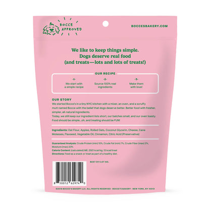 Bocce's Fireside Apple Pie Soft & Chewy Treats 6oz
