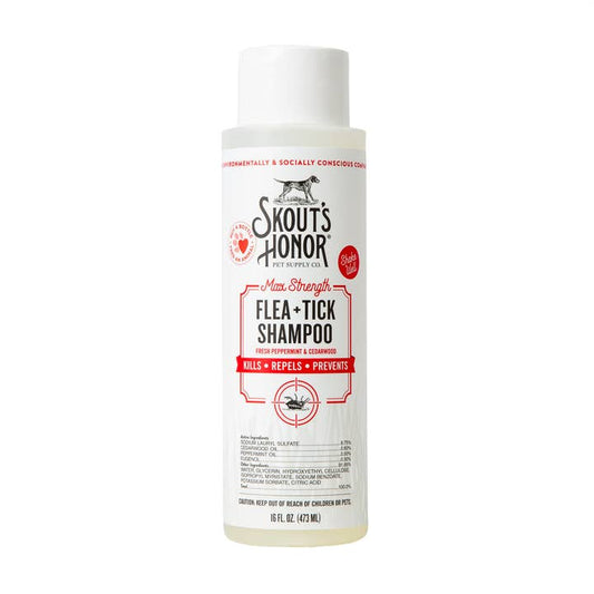 Skout's Honor Flea + Tick Shampoo 16oz