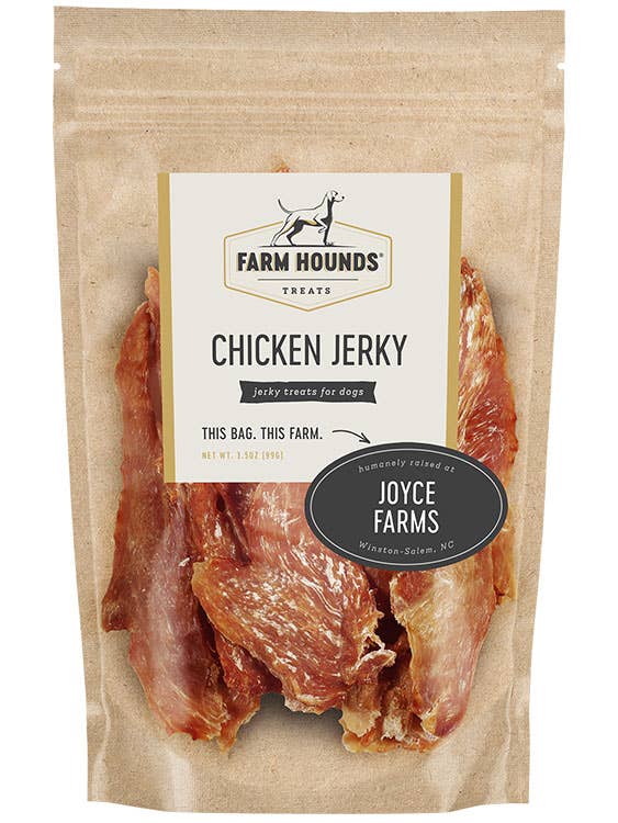 Chicken Jerky Dog Treats - All-Natural - 3.5oz