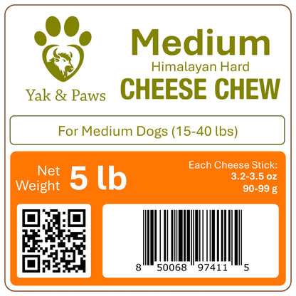 Yak Cheese Dog Chews