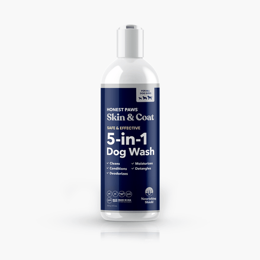honest paws - skin and coat 5in1 pet wash