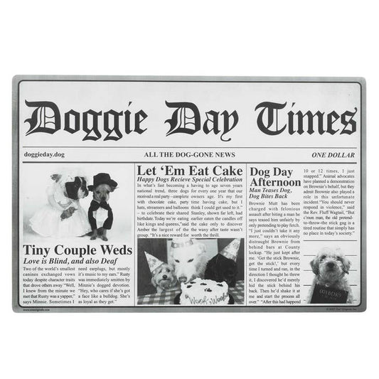 Speckle & Spot - Doggie Day Time Placemat