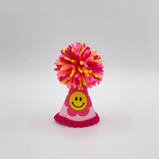 pink daisy hat