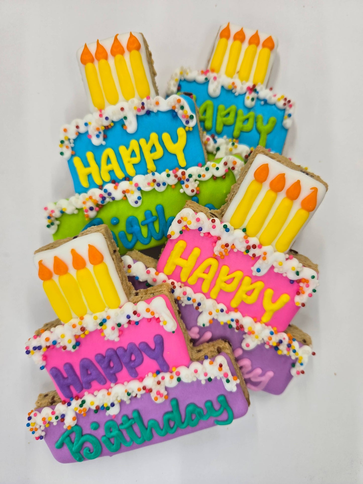 Large Happy Birthday Cake - Bulk