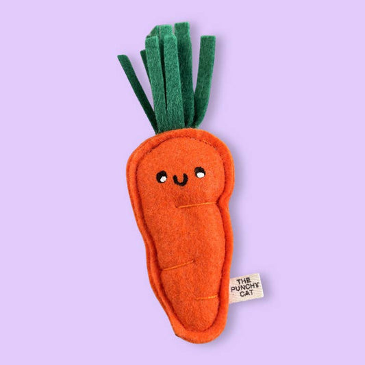 punchy cat - catnip carrot