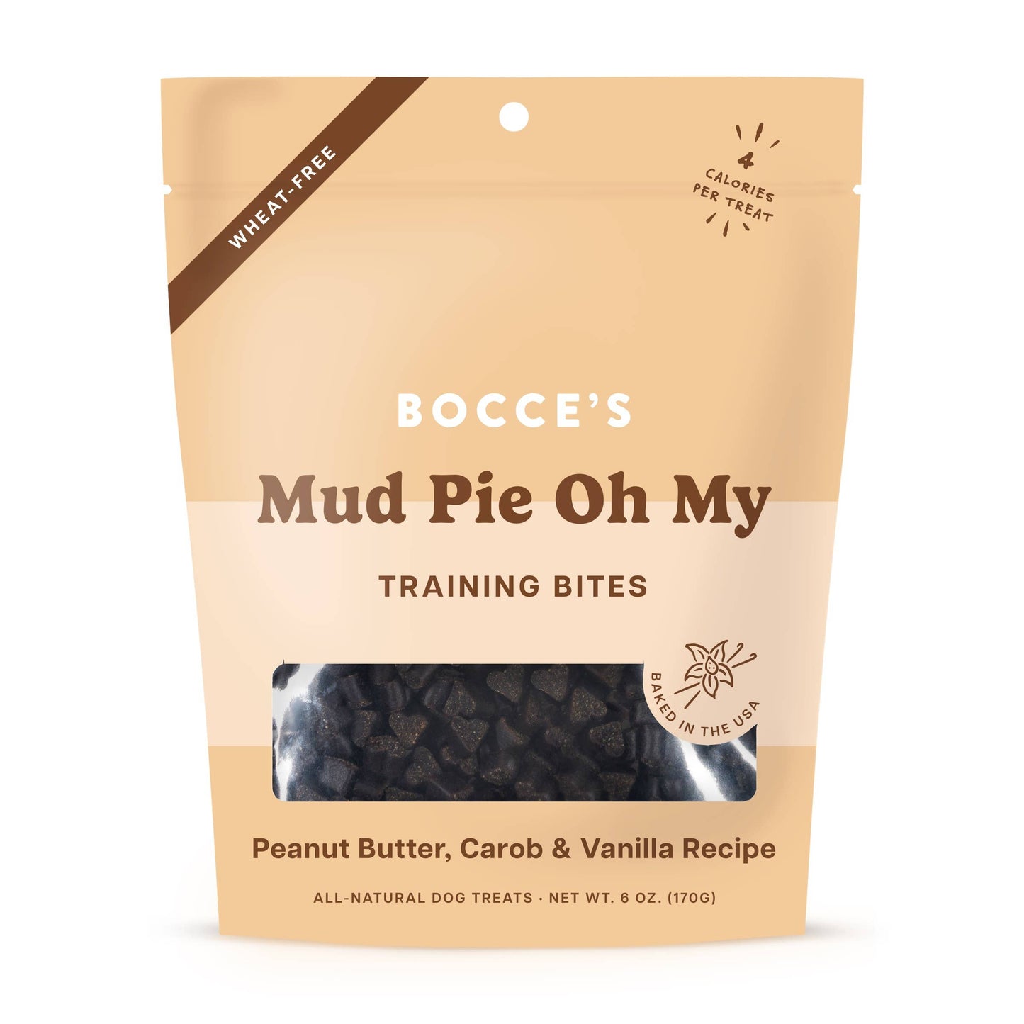 Bocce's Mud Pie Oh My Training Bites Dog Treats 6oz