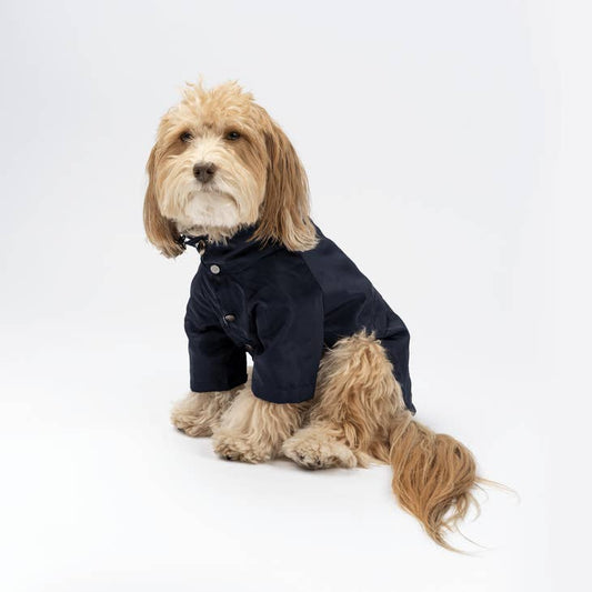 Silver Paw - Jean-Paul Dog Raincoat