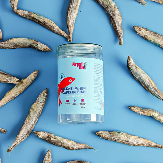 arya sit - freeze dried capelin