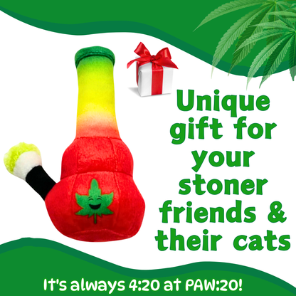 Lil Bo da Bong, Parody Plush Catnip 420 Cat Toy
