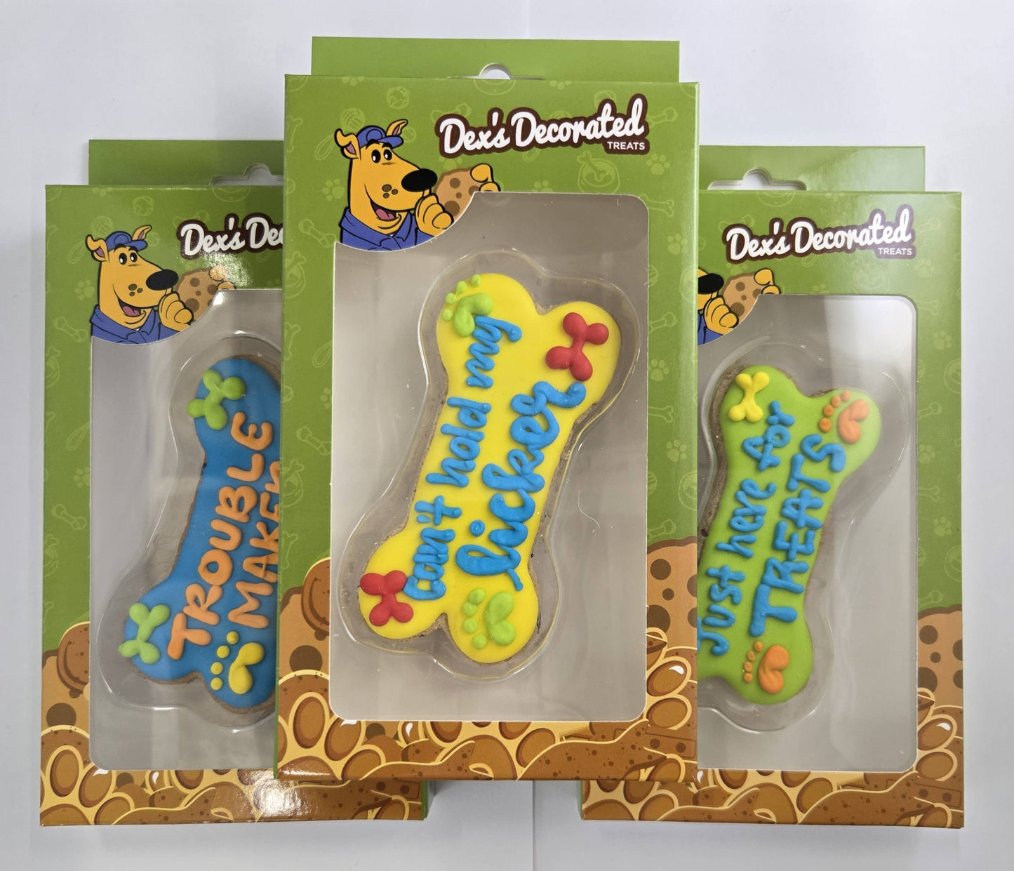 Large Dog Message Bones