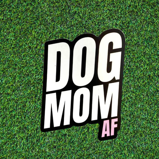 Bark Jax - Dog Mom AF Sticker