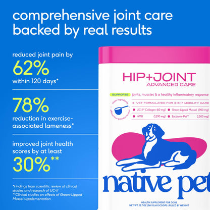Hip+Joint Advanced Care Powder Joint, Muscle & Inflammation