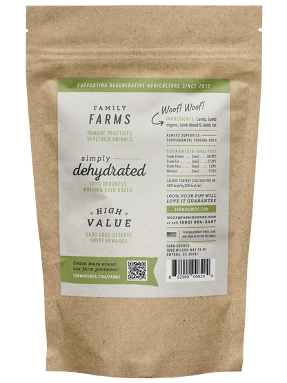 Lamb Strips - All-Natural - 3.5 oz (LIMITED SEASONAL)