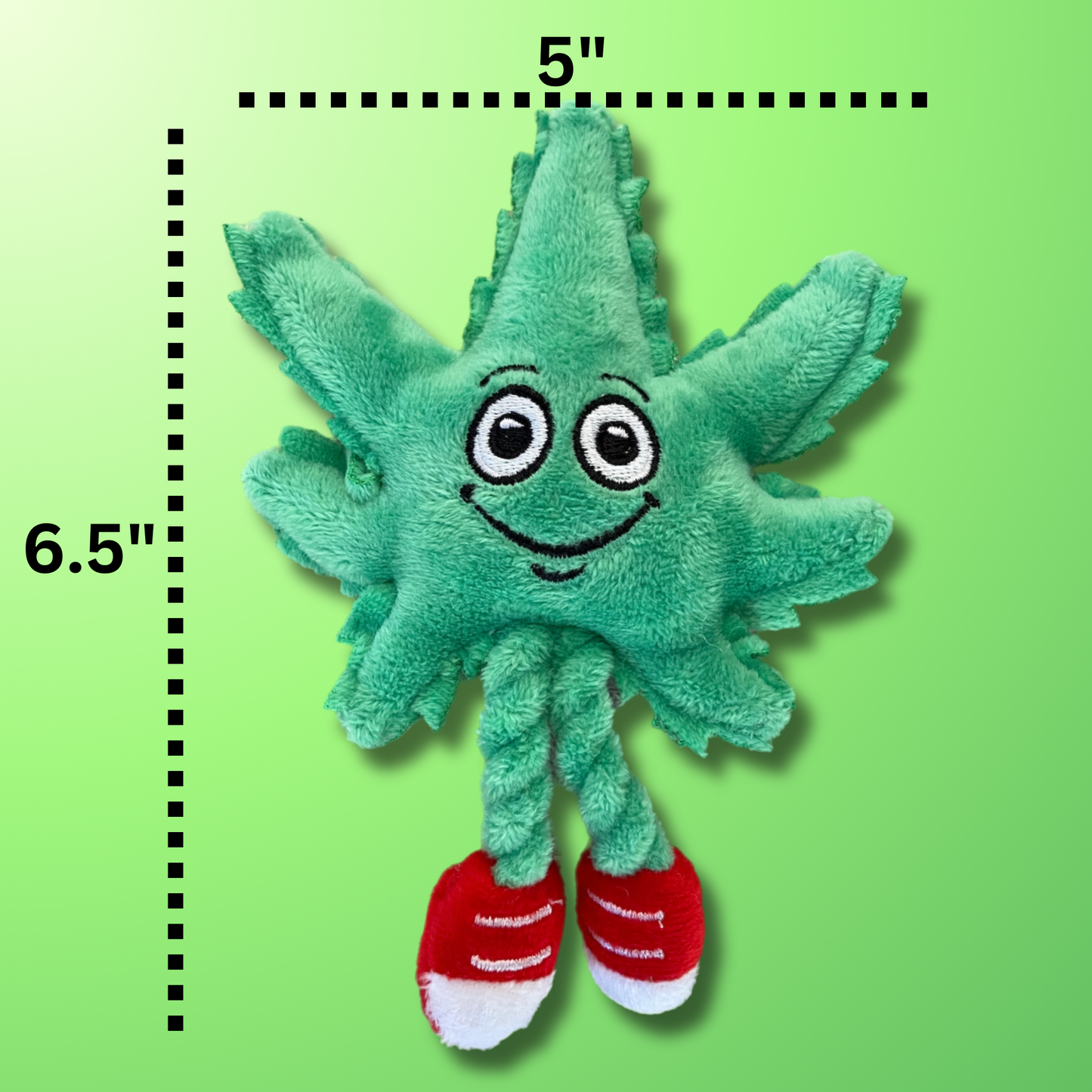 Paw:20 - Lil' MJ the Weed Leaf, Cat Toy
