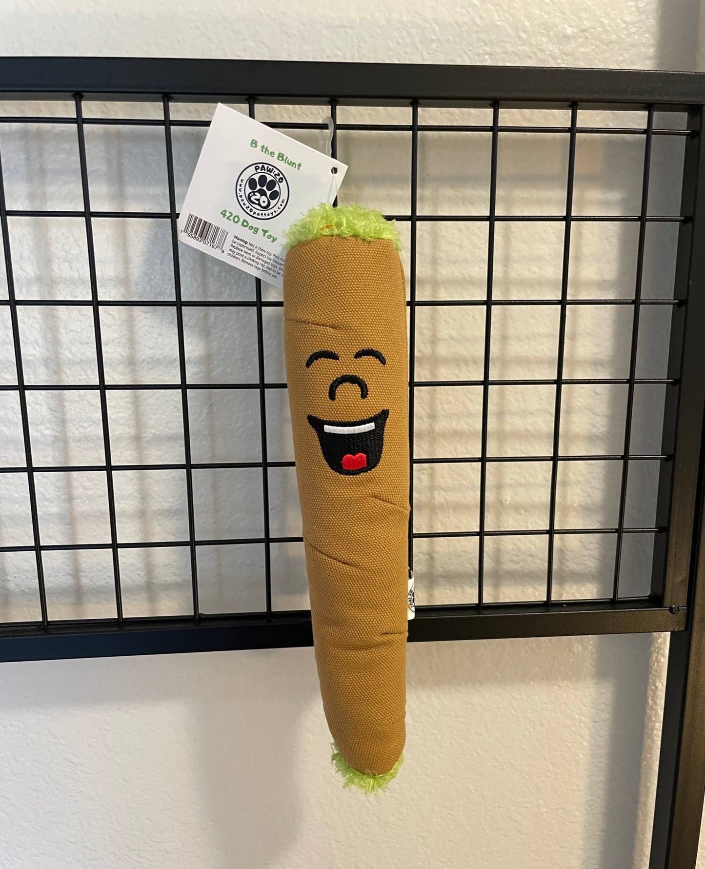 B the Blunt, Stuffed Parody Squeaker 420 Dog Toy