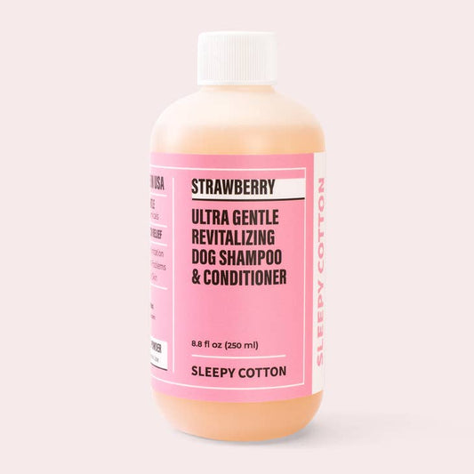 Sleepy Cotton - Ultra Gentle Revitalizing Dog Shampoo (Strawberry)