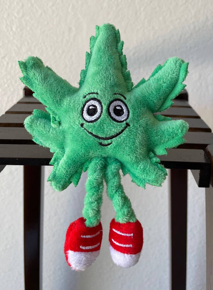 Paw:20 - Lil' MJ the Weed Leaf, Cat Toy