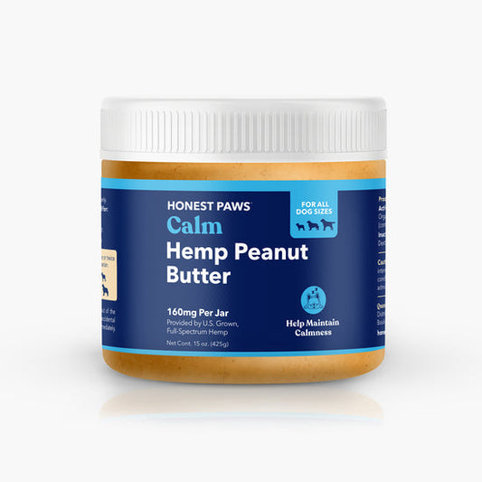 honest paws - cbd peanut butter