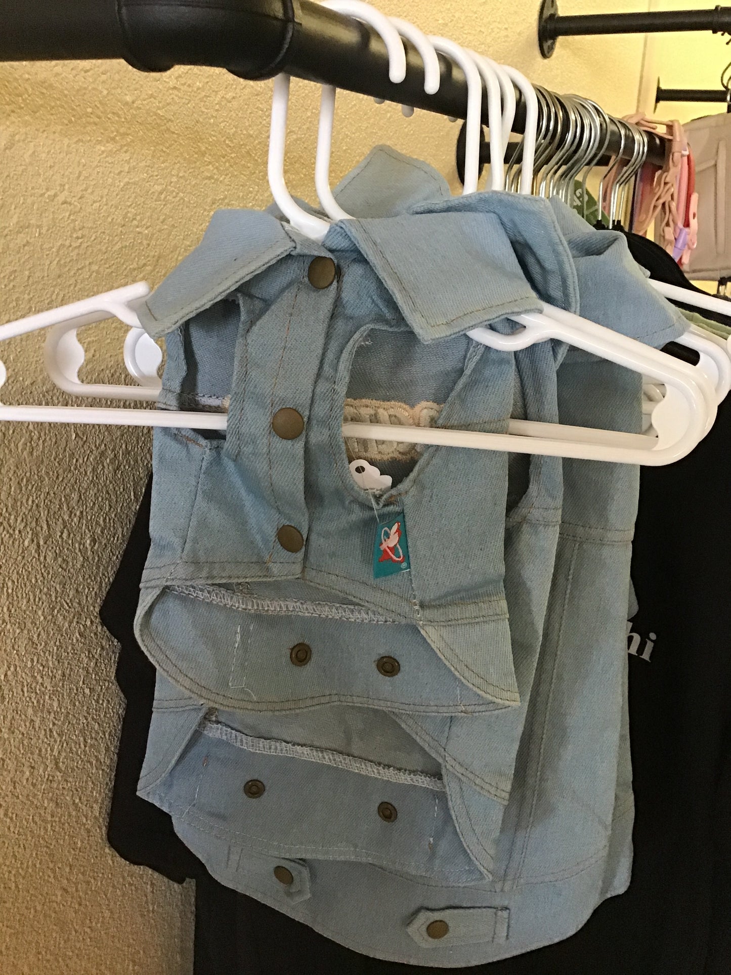 mama’s bestie denim vest