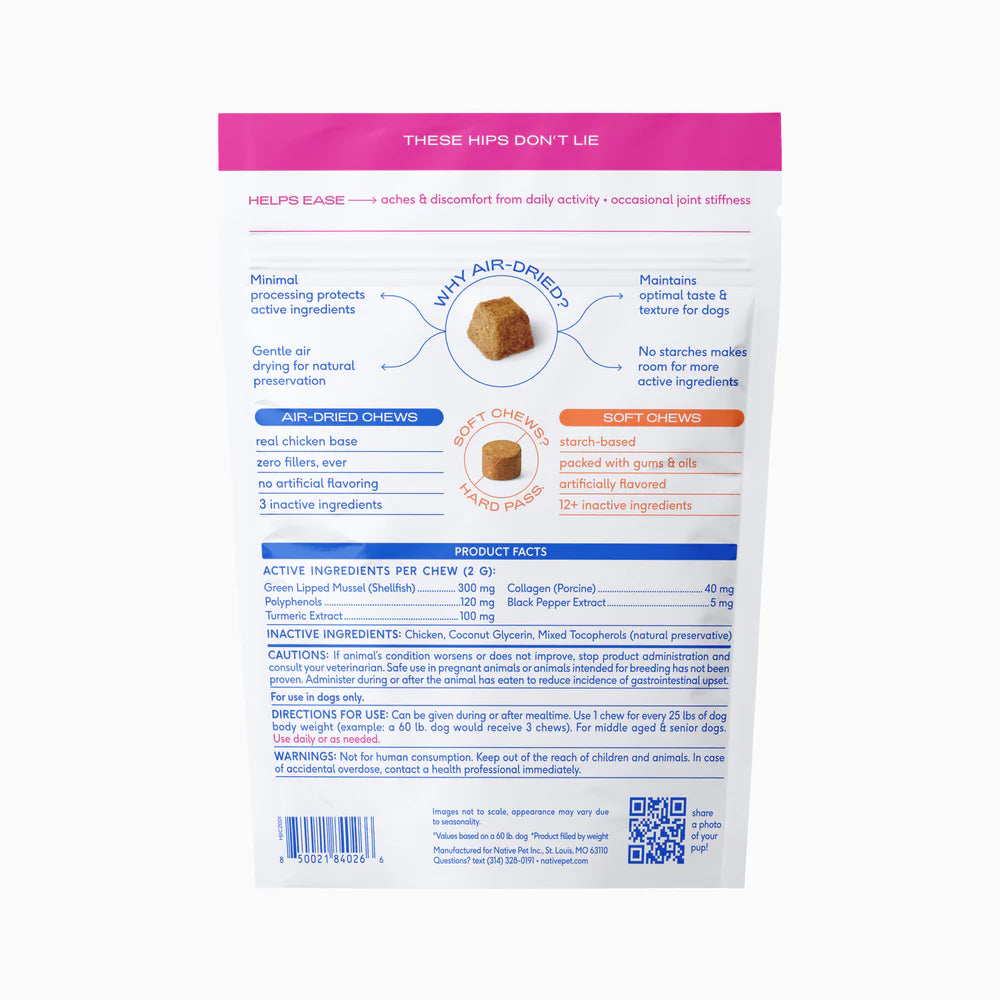 Native Pet - Hip & Joint Inflammatory Care