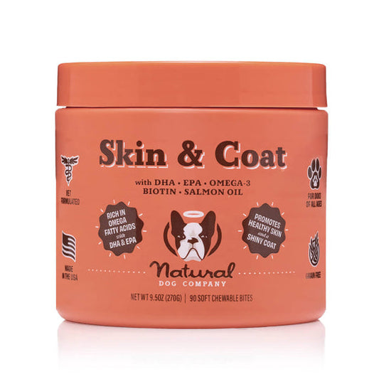 natural dog company - skin & coat chews
