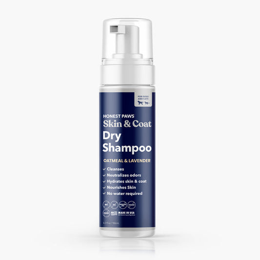 honest paws - skin & coat dry shampoo