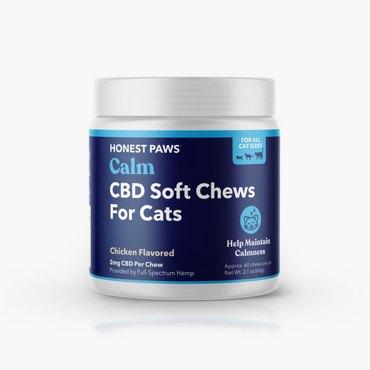 Honest Paws - Calm CBD Soft Chews For Cats